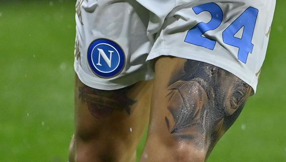 Lorenzo Insigne y su imponente tatuaje en homenaje a Diego Armando Maradona  | Europa League | NCZD | FUTBOL-INTERNACIONAL | DEPOR