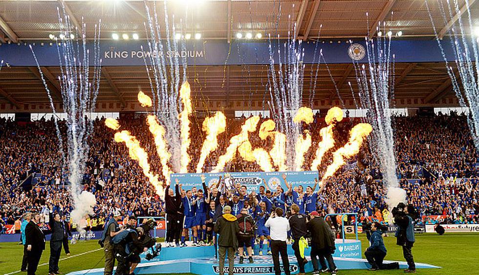 Leicester: Así celebraron los jugadores el título de Premier League (Getty)