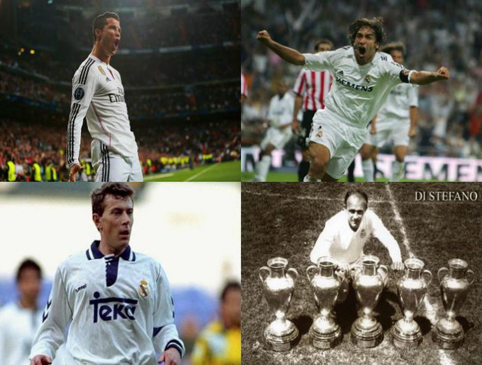 Estos son los máximos ídolos que han pasado por Real Madrid. (Getty Images)