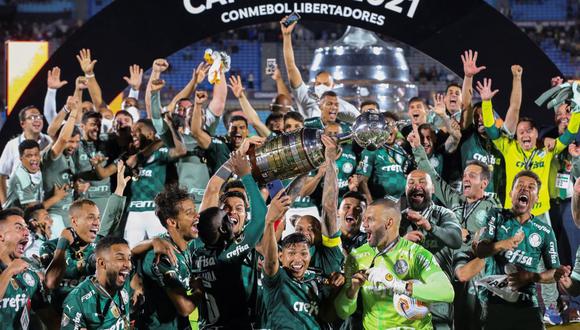 Palmeiras venció 2-1 a Flamengo y se coronó campeón de la Copa Libertadores. (Foto: EFE)