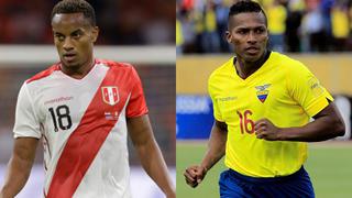 Perú vs. Ecuador: los duelos individuales que se darán en el amistoso de la blanquirroja [FOTOS]