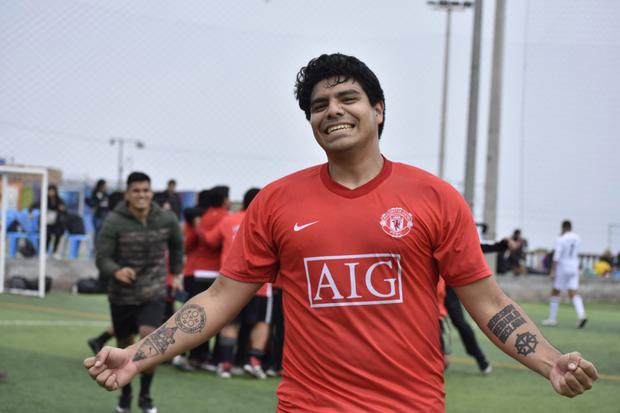 Paolo Valdivia fue el goleador del Manchester United Perú y de la Champions League Perú. (Foto: Fiorella Málaga)