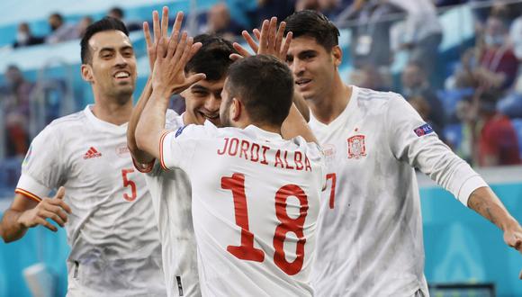 España venció a Suiza en penales en San Petersburgo y avanzó a semifinales de la Eurocopa (Foto: EFE)