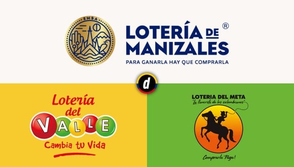 Lotería de Manizales, Valle y Meta, miércoles 3 de enero de 2024: resultados y números ganadores. (Diseño: Depor)