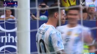 Una sutileza: gol de Lionel Messi para el 1-0 de Argentina vs. Estonia [VIDEO]