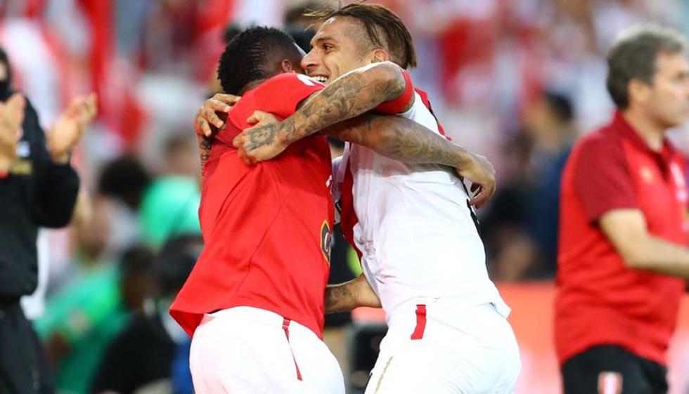 La celebración de Paolo Guerrero tras volver al gol con la Selección Peruana. (Fotos: Daniel APuy / Depor)