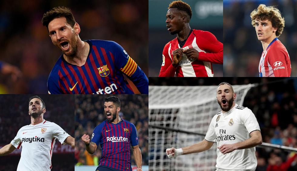 ¡No hay rival para Messi! Así se mueve la tabla de máximos goleadores de LaLiga Santander 2019 [FOTOS]
