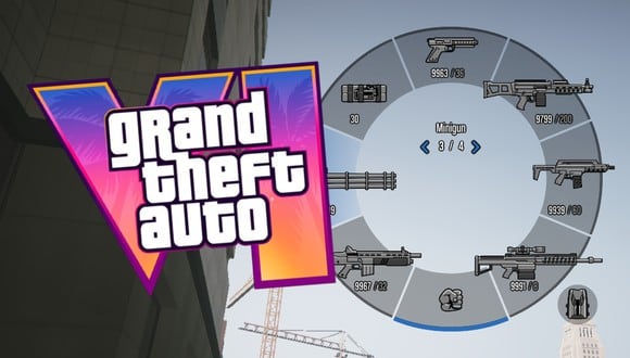 Todas las armas están disponibles desde la rueda de armas en Grand Theft Auto (Depor)
