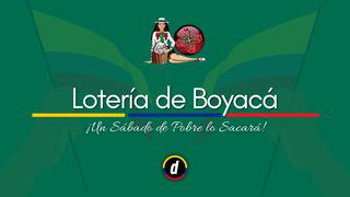 Lotería de Boyacá del 7 de enero: todos los premios y resultados del sorteo del sábado