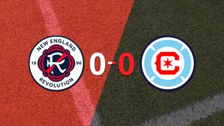 New England Revolution y Chicago Fire no se sacaron ventaja y terminaron sin goles