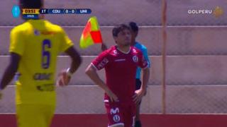 Se fue diciéndole algo al palo: Diego Manicero estuvo cerca de marcar el primer gol crema [VIDEO]