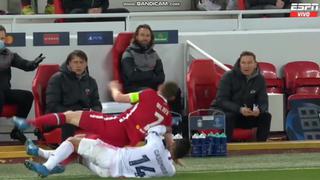 Si era roja, no pasaba nada: la terrible falta de Casemiro sobre Milner en el Real Madrid vs. Liverpool [VIDEO]