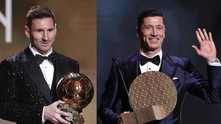 Notable gesto: Messi pidió a ‘France Football’ otorgar un Balón de Oro a Lewandowski