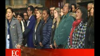 Selección Peruana: madres de jugadores asistieron a misa en la iglesia de Las Nazarenas