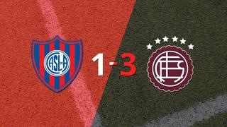 Lanús venció en su casa a San Lorenzo por 3-1