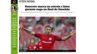 "¡Paolo volvió encendido!": la reacción de la prensa internacional tras el regreso con gol de Guerrero [FOTOS]