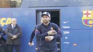 Lionel Messi se aleja del Barcelona de España