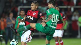 Llave abierta: con Guerrero, Flamengo empató sin goles con Chapecoense por la Sudamericana