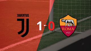 Con un solo tanto, Juventus derrotó a Roma en el estadio Allianz Stadium