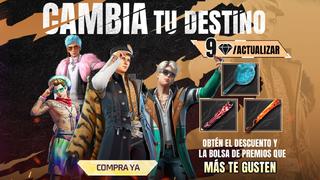 Free Fire: cómo obtener descuentos de hasta el 90% en loot con “Cambia tu destino”