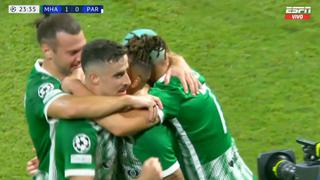Sorpresa en Israel: el gol de Tjaron Chery para el 1-0 de Maccabi Haifa ante PSG [VIDEO]