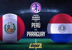 Link Perú vs. Paraguay EN VIVO vía DSports y DGO por el Sudamericano Femenino Sub-20