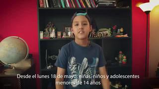 Salida niños en Perú: Ejecutivo oficializó permiso para menores de 14 años durante 30 minutos desde el próximo 18 de mayo [VIDEO]