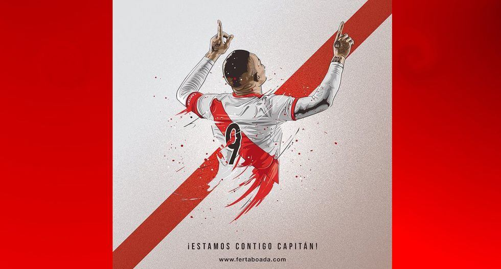 Selección Peruana: Instagram viral: Paolo Guerrero: los dibujos de apoyo al capitán que c
