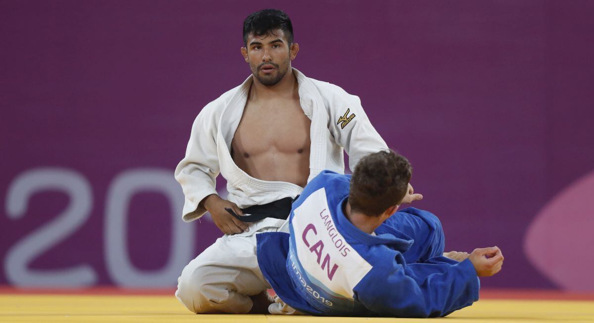 Alonso Wong se quedó con una medalla de plata en Lima 2019. (Hugo Pérez/GEC)