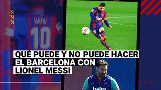 Lo que puede y lo que no puede hacer el Barcelona con la imagen y nombre de Lionel Messi