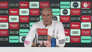 Zidane: “Espero que la situación del club y Ramos se arregle rápidamente”