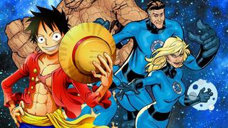 Marvel: "One Piece" y "Los 4 Fantásticos" se fusionan en este diseño de Luffy