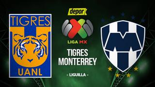 Tigres vs. Monterrey (1-1), semifinal:  resumen, goles y minuto a minuto por Liga MX