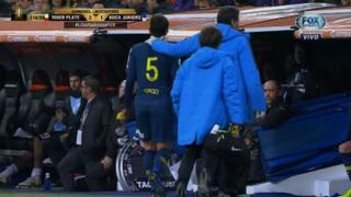 "Me rompí el tendón": Fernando Gago se lesionó y dejó a Boca con nueve jugadores [VIDEO]