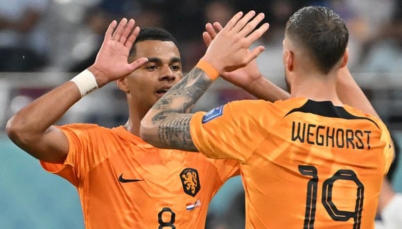 Países Bajos derrotó 3-1 a Estados Unidos y clasificó a cuartos de final del Mundial. (Foto: AFP)