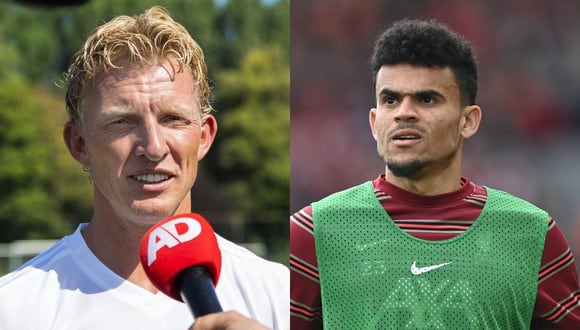 Dirk Kuyt destacó el gran momento de Luis Díaz y su rápida adaptación a los ‘Reds’.