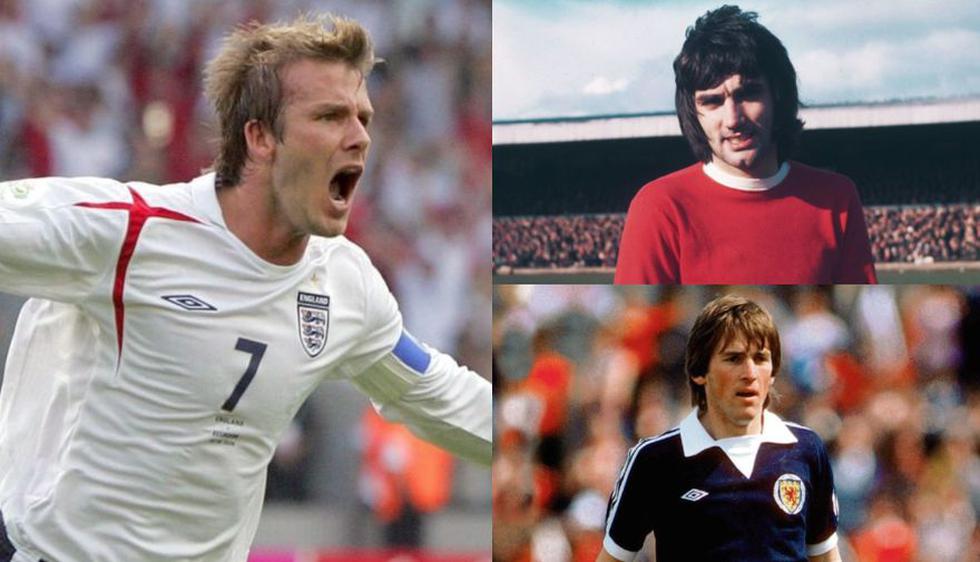 Así sería el 11 histórico ideal de la Selección de Reino Unido. (Fotos: Difusión)