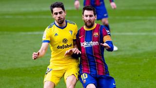 No reaccionan: Barcelona igualó ante Cádiz en el Camp Nou por Laliga Santander