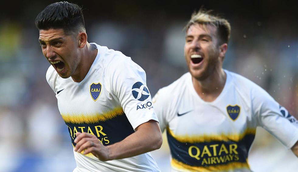 ¡Celebran los 'Xeneizes'! Boca Juniors venció 1-0 a Patronato por la fecha 13 de la Superliga Argentina. (Foto: Getty Images)