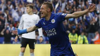 Leicester sacó brillo a su título tras derrotar 3-1 al Everton