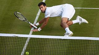 Wimbledon: Novak Djokovic fue salvado por la lluvia ante Sam Querrey