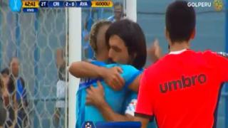 Sporting Cristal: Ray Sandoval anotó y celebró con abrazo a Jorge Cazulo [VIDEO]