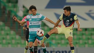 América y Santos Laguna repartieron puntos: empate 1-1 en Torreón por el Clausura MX 2021