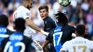 Real Madrid empató 2-2 contra Club Brujas por la segunda fecha de la Champions League en el Bernabéu