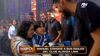 Alianza Lima: jugadores cumplieron el sueño de un pequeño hincha [VIDEO]