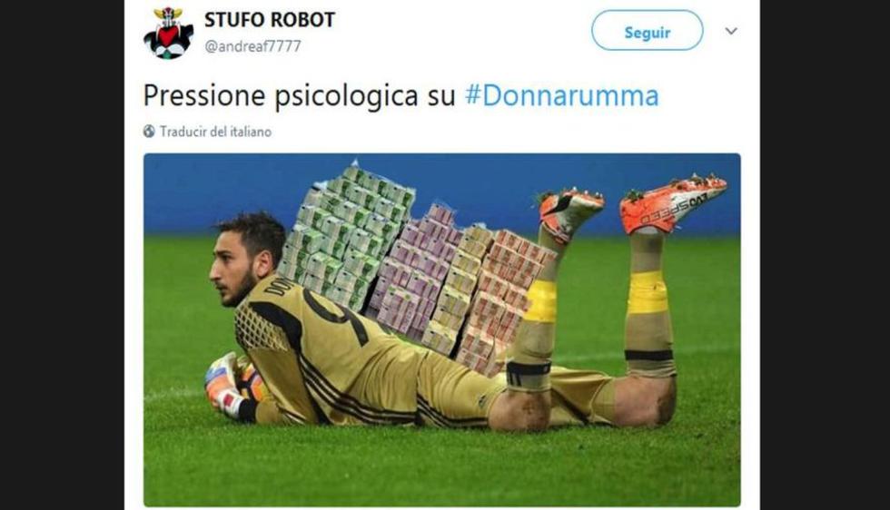 Donnarumma buscará, según su representante, anular su contrato con AC Milan. (Difusión)