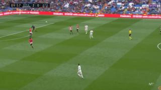 ¡Es una locura! Benzema llegó al triplete con un golazo y cerró triunfo del Madrid ante Athletic [VIDEO]