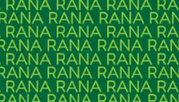 En esta imagen está la palabra ‘RAMA’ y tú debes hallarla lo más rápido posible. (Foto: MDZ Online)