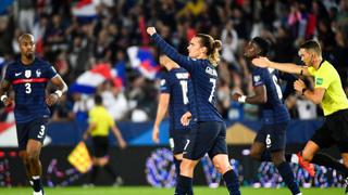 Con ventaja en el Grupo: Francia igualó 1-1 con Bosnia por las Eliminatorias a Qatar 