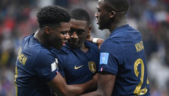Francia pasó a la gran final del mundial tras derrotar a la selección de Marruecos (Foto: AFP)